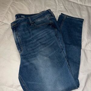 Old Navy Women's Dark Blue Skinny Jeans